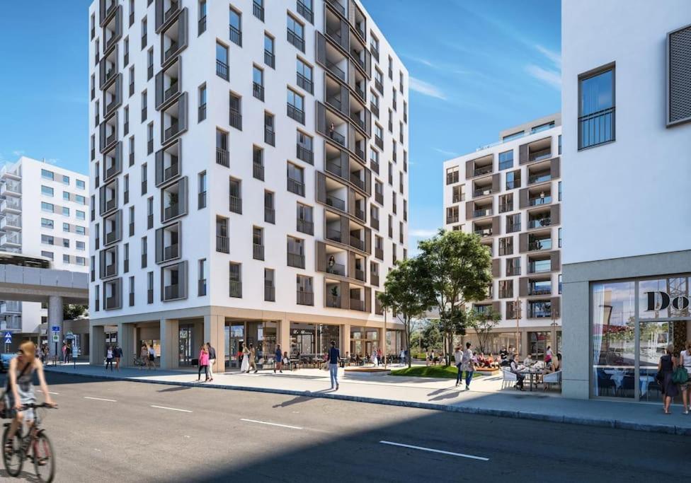 Urban Oasis: Stylische Wohnung Відень Екстер'єр фото